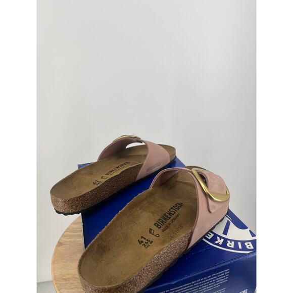 Birkenstock Madrid Big Buckle	 Ladies 10 Men's 8 EU 41 Soft Pink Regular fit - Picture 3 of 5
